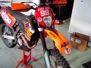 Ktm 250 4t exc enduro 2009 