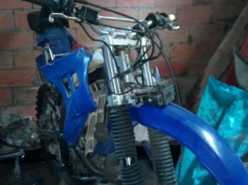 Moto de cross gas gas 450
