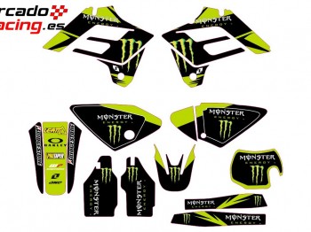 Kit de pegatinas / adhesivos para moto, quad, atv y utv