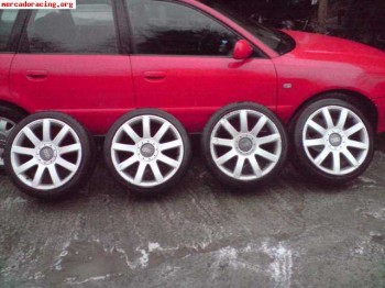 Vendo o cambio llantas rs4 y sparco cromodora