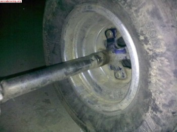 Ltz 400 blanco ruedas nuevas eje regulable