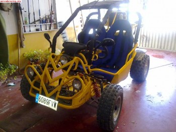 Se vende o se cambia buggy lanvertti camel 250cc matriculado