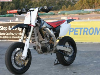 Honda crf 450r supermotard (vendo o cambio)