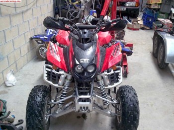Vendo quad artic cat dvx400 año 2008 por 3000 negociables