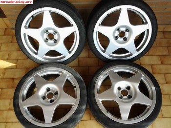 Tecnomagnesio 4x100 17 pulgadas 5 palos