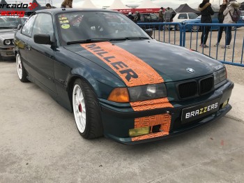  bmw 325i vanos e36 preparado con papeles de calle sin homol