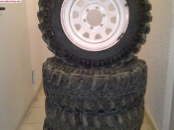 Se venden ruedas 4x4