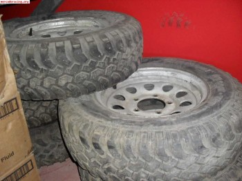 5 llantas de suzuki todoterreno