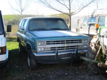 Chevrolet blazer silverado v8 diesel