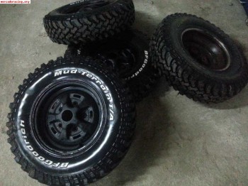 4 bf goodrich mud nuevas 