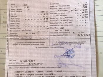 Seat 127 homologado rally