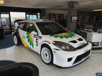 Ex works ford focus wrc (fully restored)