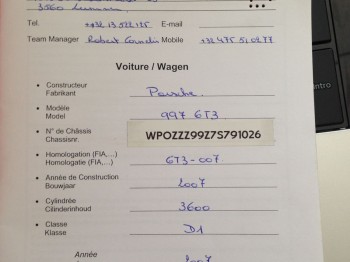 En venta porsche 911-997, gt3 2007 