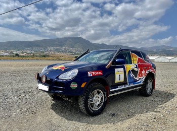 Porsche cayenne s preparado para raid 