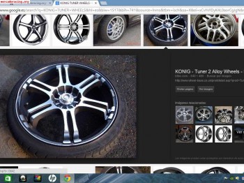 Vendo 4 llantas konig tuner 2