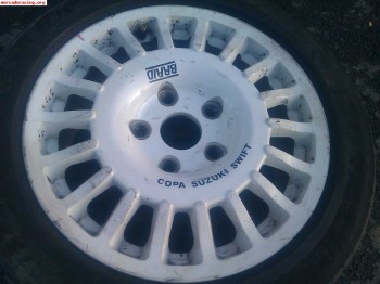 Braid copa suzuki swift 6,5x15 (valen para mitsubishi d tier