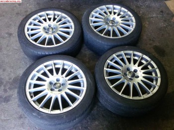 Llantas oz 5x100 seat audi vw