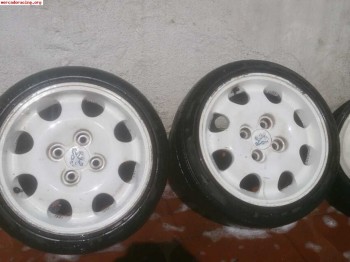 Llantas 205 gti blancas