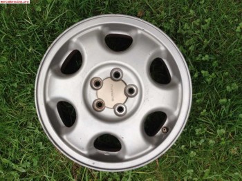 Se venden 4 llantas de 15 de subaru, medida 5x100, 150€