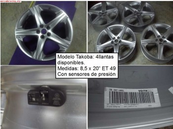 9 llantas jaguar originales a estrenar. 19 y 20  espectacula