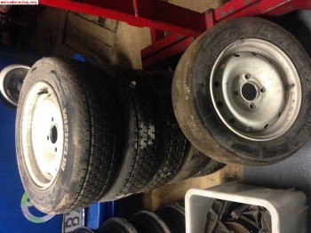 7 llantas de 205 rallye