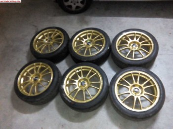 6 llantas oz ultraligera en 18 5x112 (grupo vag)