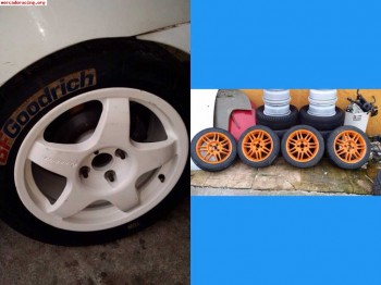 Speedline y team dynamics 4x100 en 15 pulgadas