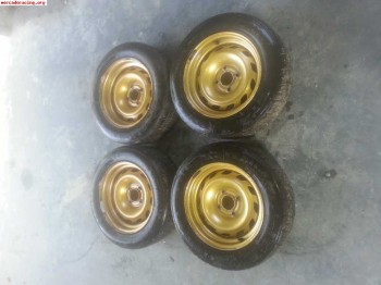 Llantas 106 rallye con sliks fedima