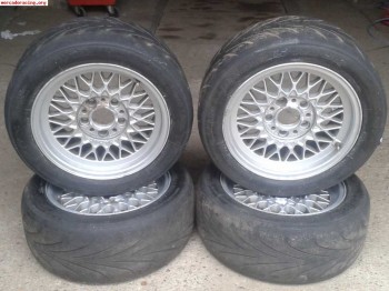 Bbs 7x15 et20 5x120   semislicks (300€)