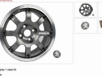 Speedline pts originales peugeot sport