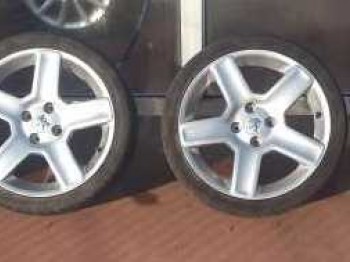Llantas 206 rc originales   4 gomas nuevas 400€