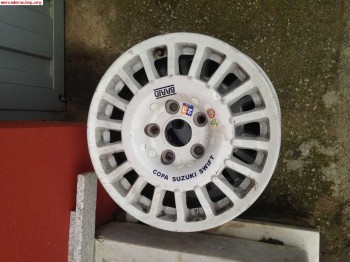 2 llantas braid de la copa suzuki swift antigua