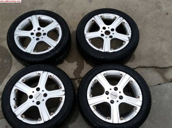  momo wrs en 15  4x108 con michelin