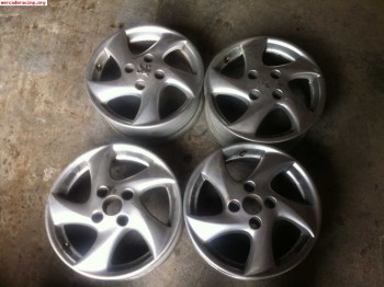 Llantas de peugeot 206 xs en 15 