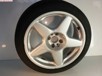 Llantas azev c 17  aluminio 4x98 con neumaticos