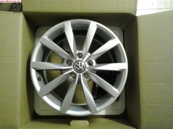 Vendo llantas originales vw golf vii.