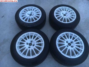 Llantas oz blancas 4 x100 16 