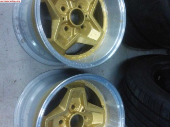 Llantas targa aumentadas en anchura