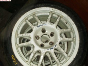 Llantas speedline mitsubishi con gomas