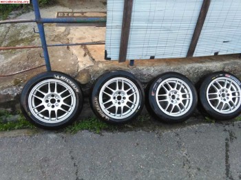 Llantas 15 clio sport y michelin mixtas