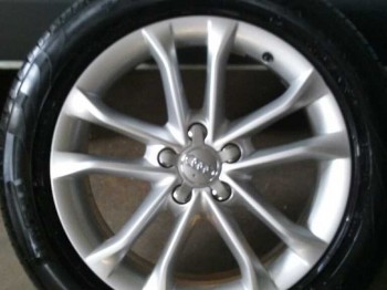 Llantas de audi originales en 18 pulgadas.
