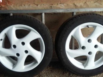 Juego llantas 15  para psa de 206 xs