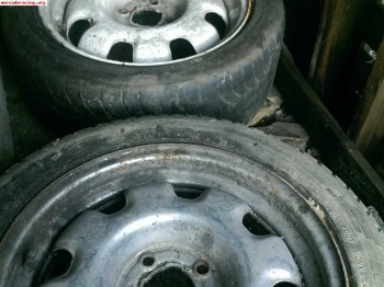 Vendo tres llantas renault de chapa en 15