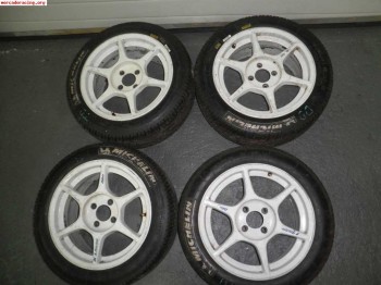 Se venden llantas ex hevia clio sport