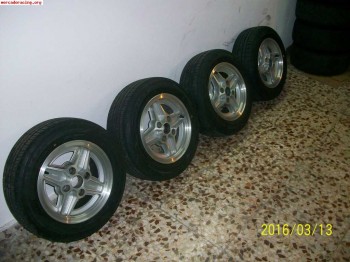 Vendo llantas del fiesta s.s. y capri