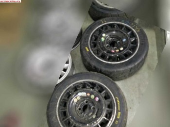 Se venden 2 llantas de aluminio de clio 16v turbina