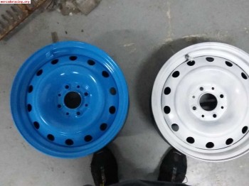 Se venden llantas de chapa de c5 aluminio