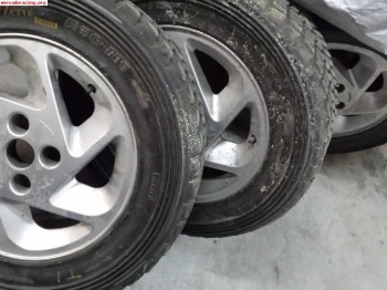 Llantas rs turbo y neumáticos tierra