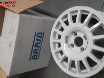 Llantas braid winrace para psa 6x15j cotroen saxo, 106, 206,