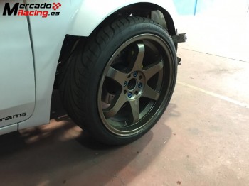 Llantas japan racing 3 con neumaticos federal